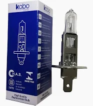 BLISTER DE LAMPARA HALOGENA ESTANDAR H1 12V 55W KOBO  BLISTER X 2 UNIDADES