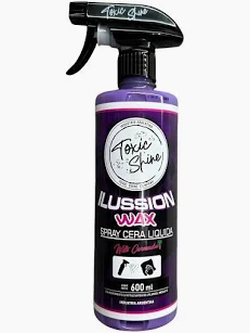 CERA CARNAUBA + GATILLO ILUSSION WAX 600CC TOXIC SHINE