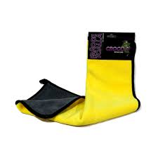 PAÑO DE TOALLA AMARILLO Y GRIS 600GSM 30CM * 60CM