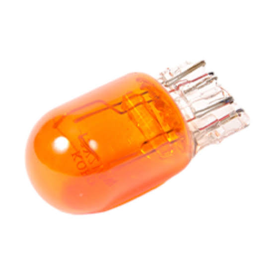 LAMPARAS DE SEÑALIZACION T20 7443 12V 21/5W VIDRIO AMBAR ORIGINAL TIPO PHILIPS