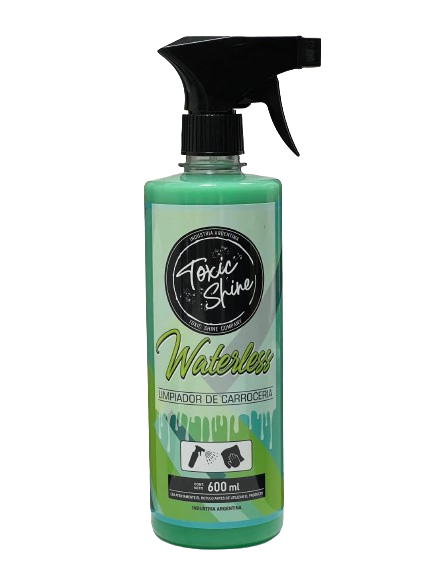 TOXIC SHINE QUICK DETAILER + GATILLO WATERLESS 600CC