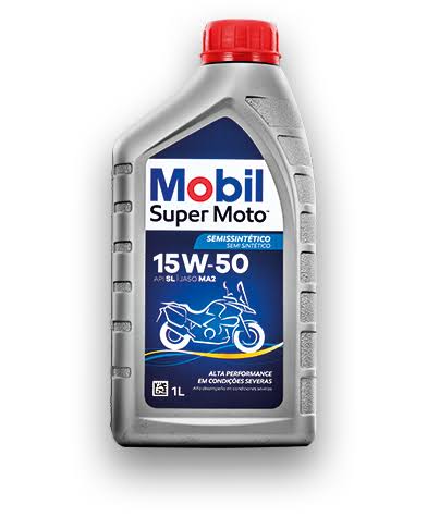 MOBIL Aceite Mobil 15W-50 4T MOTO Semi-sintético